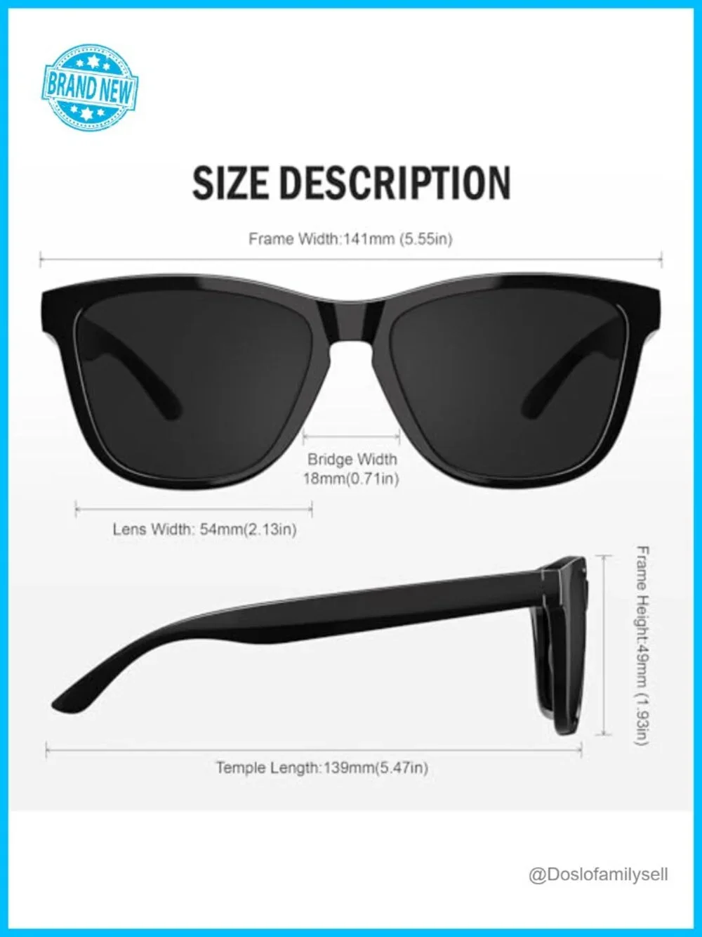 Polarized Sunglasses Women Men UV Protection HD Lens Retro Driving